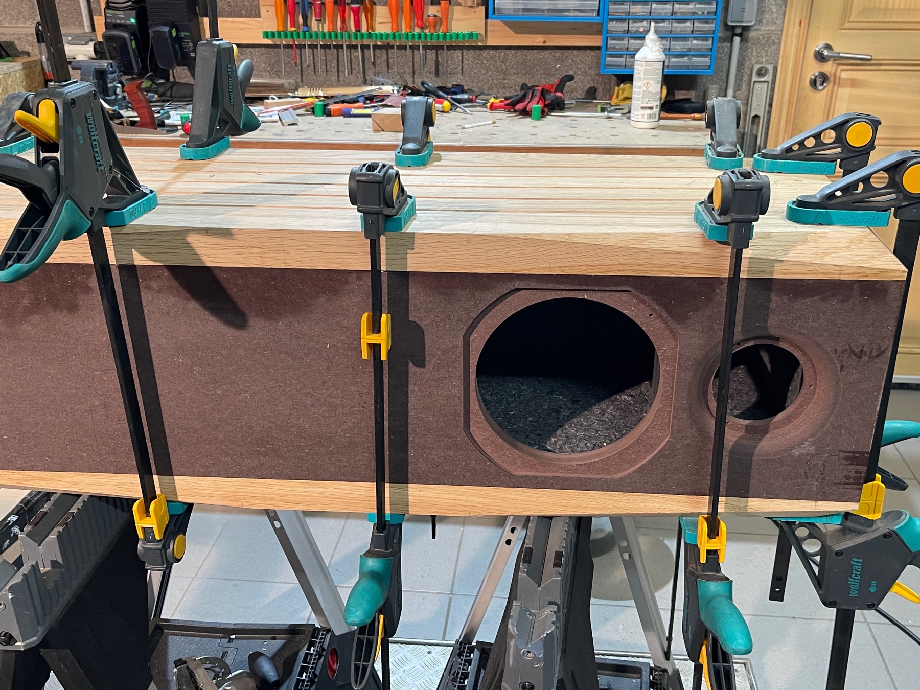 Enceinte Audax Dynaudio D260 — photo de réalisation