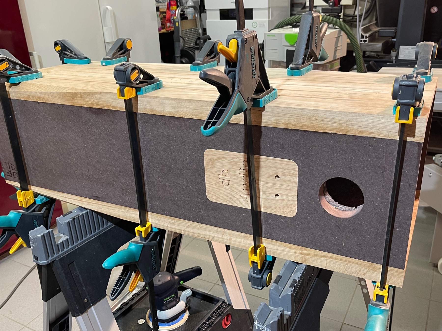 Enceinte Audax Dynaudio D260 — photo de réalisation
