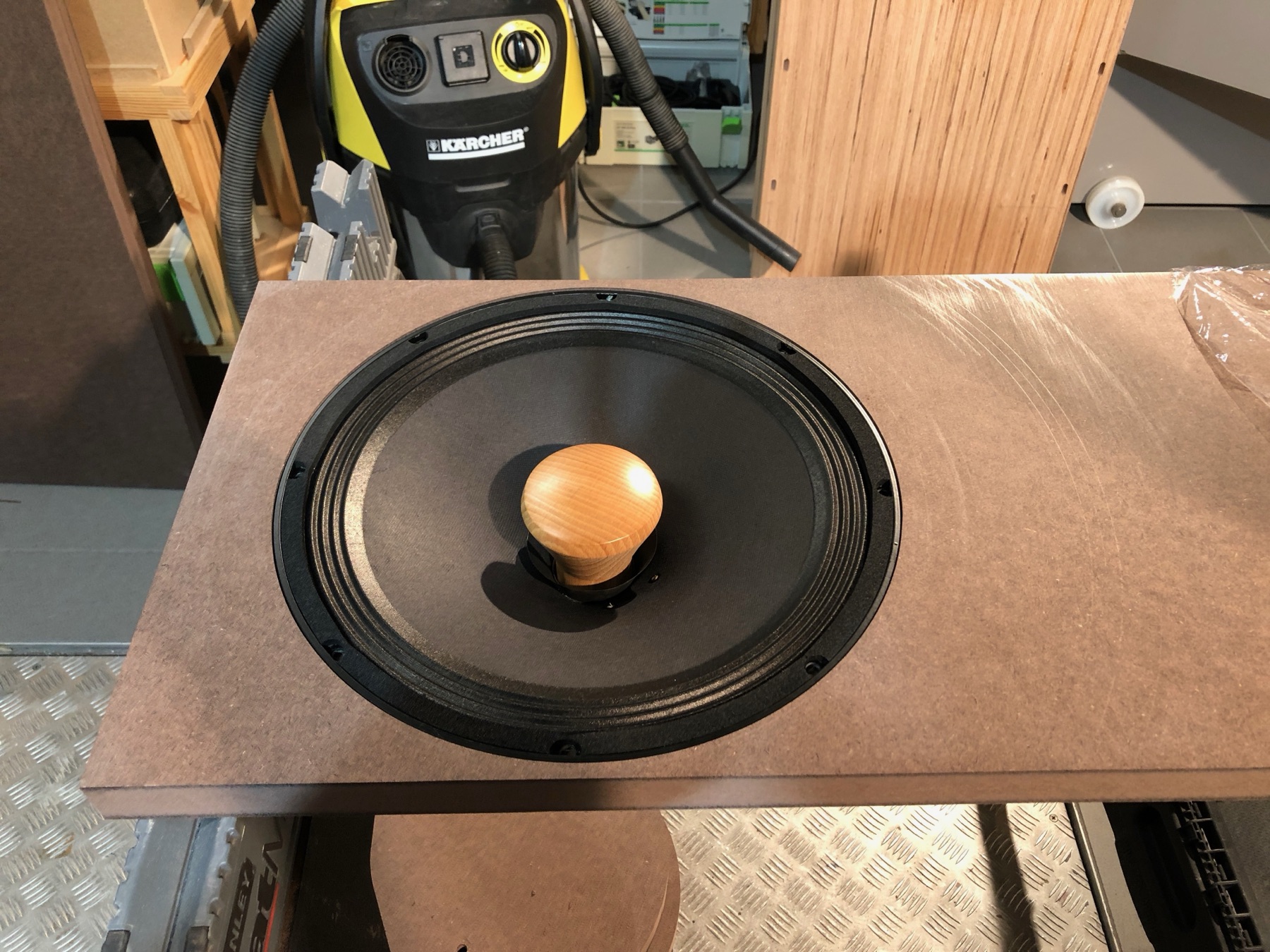 Enceinte LB 12 — photo de réalisation