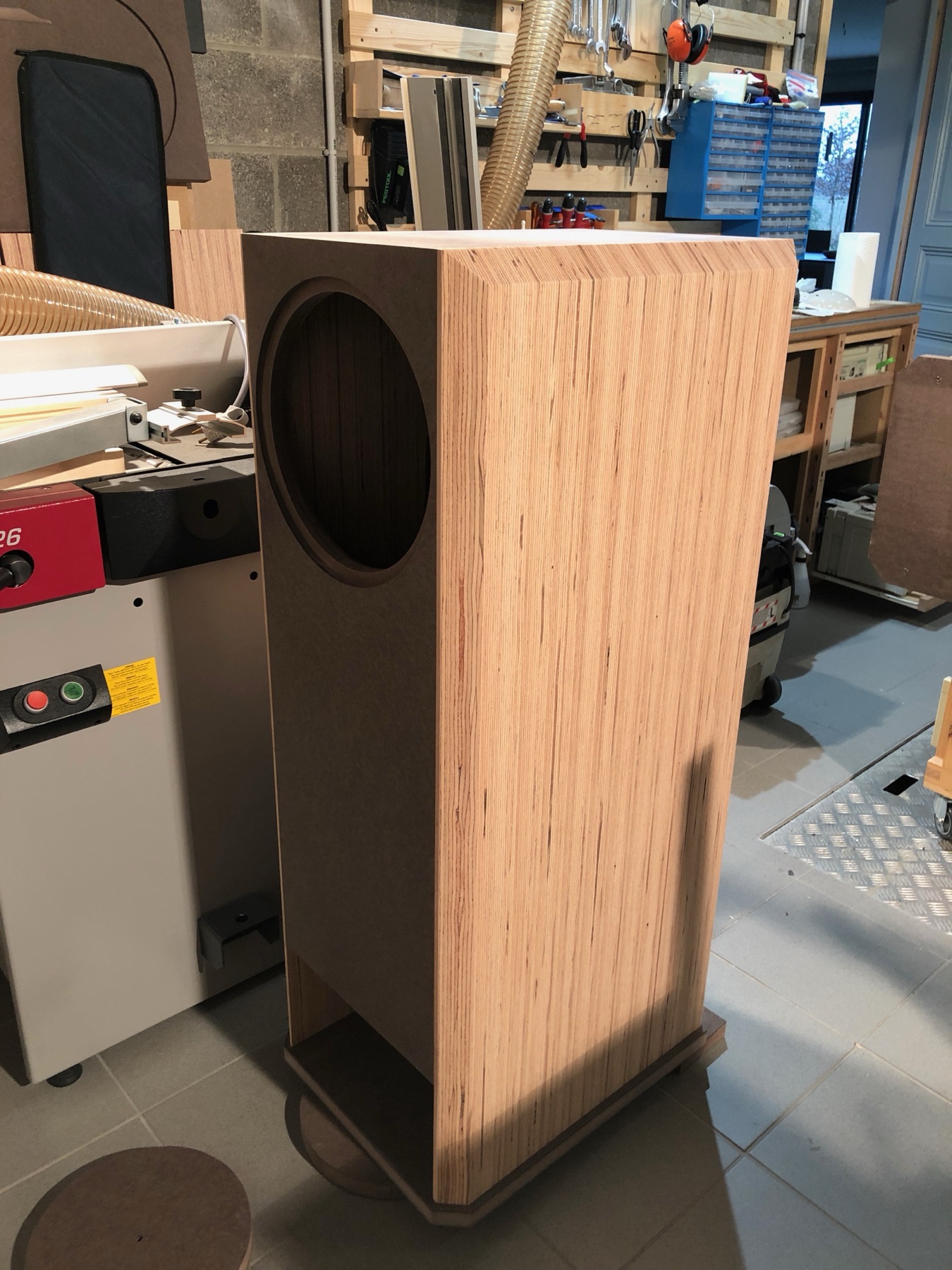 Enceinte LB 12 — photo de réalisation