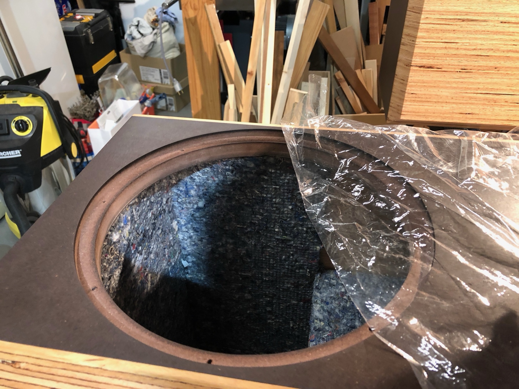 Enceinte LB 12 — photo de réalisation