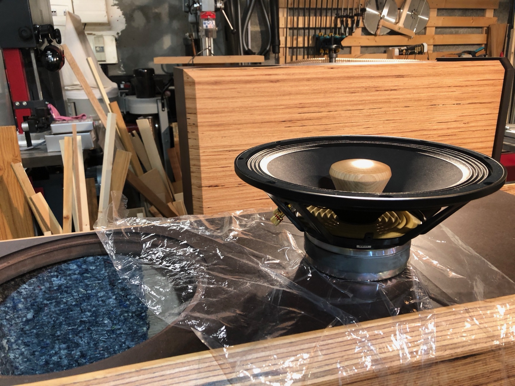 Enceinte LB 12 — photo de réalisation