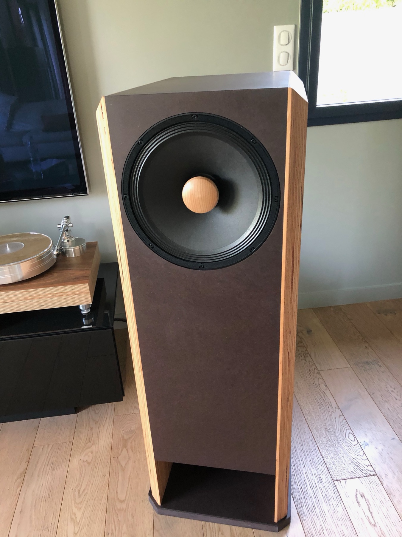 Enceinte LB 12 — photo de réalisation